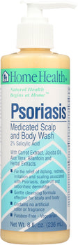 HOME HEALTH: Psoriasis Medicated Scalp and Body Wash, 8 Oz