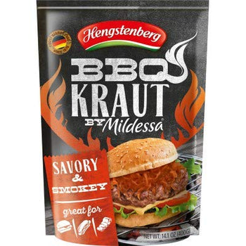 HENGSTENBERG: Sauerkraut Bbq Pouch, 14.1 oz