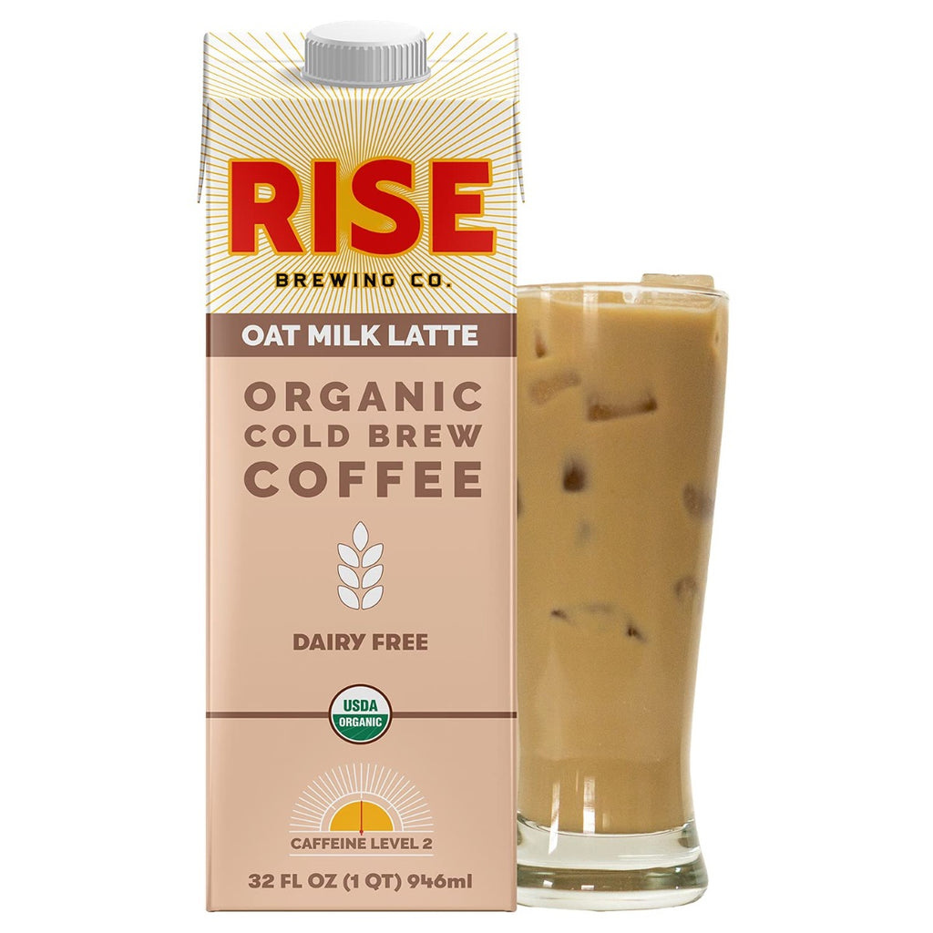 RISE BREWING CO: Latte Cold Brew Oat Milk, 32 fo