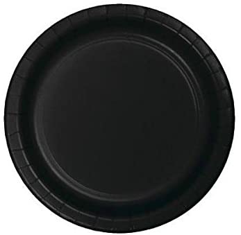 CREATIVE CONVERTING: Plate Dinner Black Velvet, 24 ea