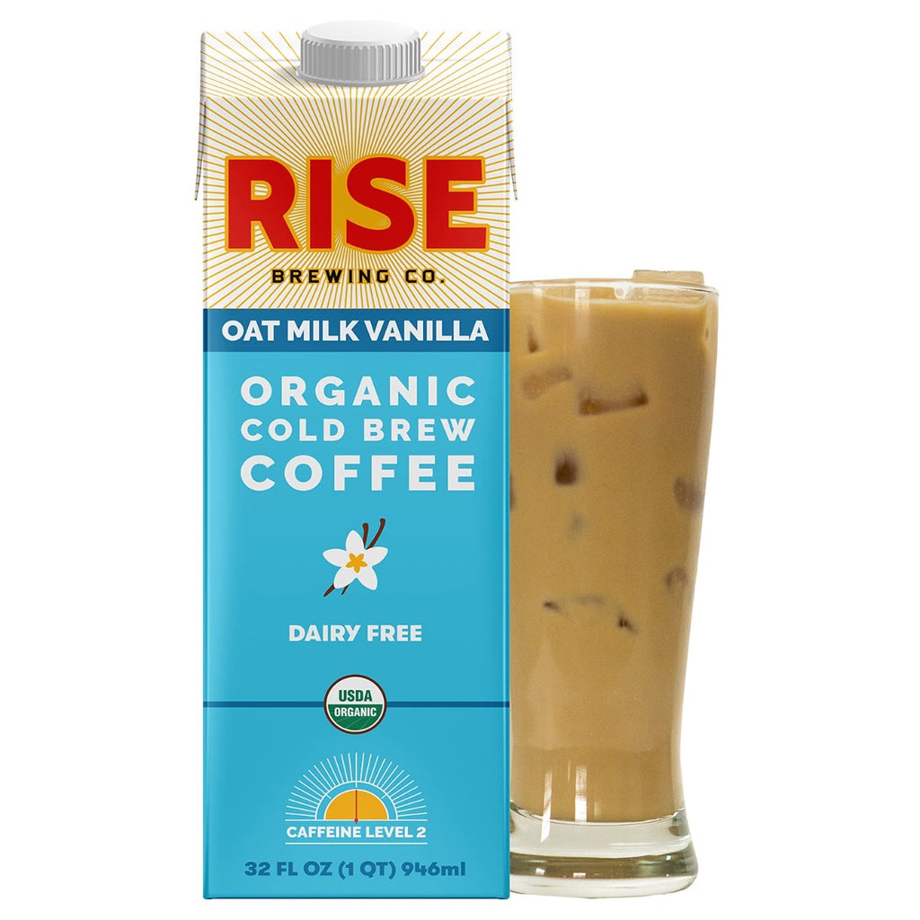 RISE BREWING CO: Latte Cold Brew Vanilla, 32 fo