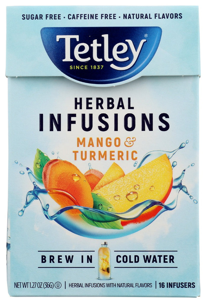 TETLEY: Tea Mango Turmeric, 16 ea