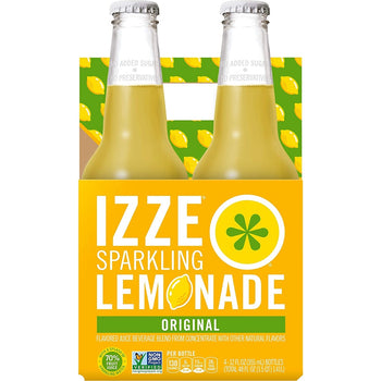 IZZE BEVERAGE: Lemonade Lnkgl 4Pk, 48 fo