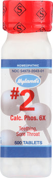 HYLANDS: #2 Calcarea Phosphorica 6X, 500 Tablets