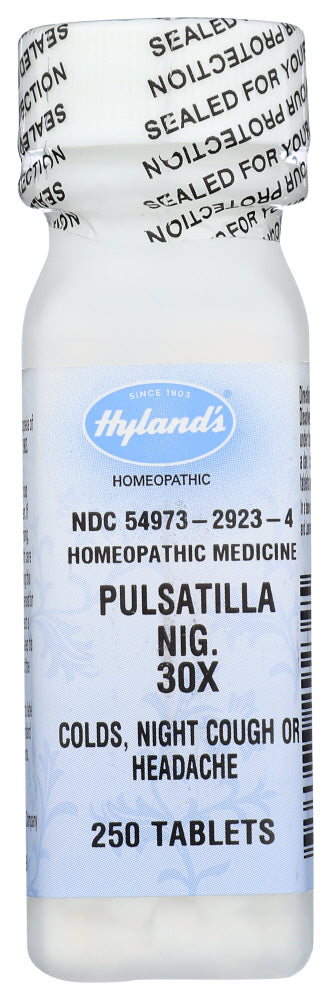 HYLAND: Pulsatilla Nig. 30X, 250 tablets