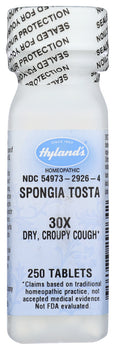 HYLAND: Spongia Tosta 30X, 250 tablets