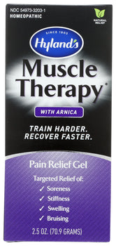 HYLAND'S: Muscle Therapy Gel with Arnica, 2.5 oz