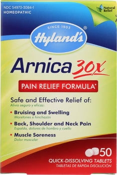 HYLAND: Arnica 30X, 50 tablets