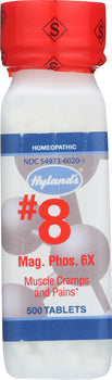 HYLAND'S: No.8 Magnesia Phosphorica 6X, 500 Tablets