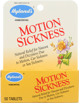 HYLAND'S: Motion Sickness, 50 Tablets