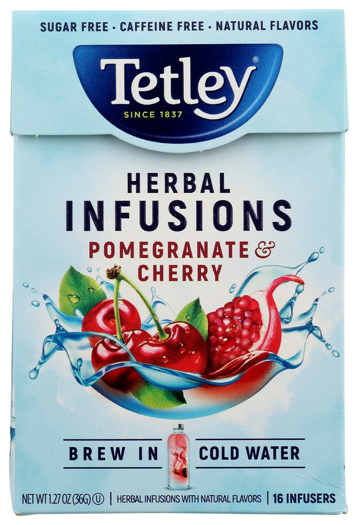 TETLEY: Tea Pomegranate Cherry, 16 ea