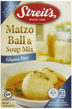 STREITS: Matzo Ball Soup Gf, 4.5 oz