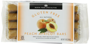 MARIN BRAND: Gluten Free Peach Apricot Fruit Bar, 13 oz