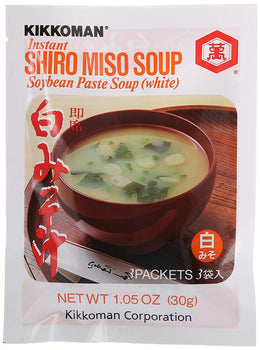 KIKKOMAN: Instant Shiro Miso Soup, 1.05 oz