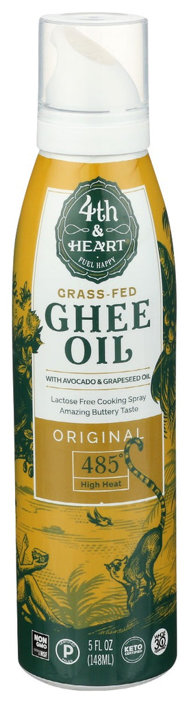 4TH HEART: Ghee Oil Original, 5 fo