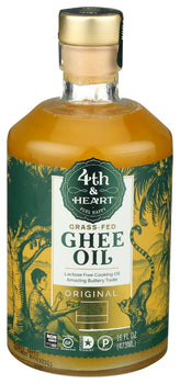 4TH HEART: Ghee Oil Original, 16 fo