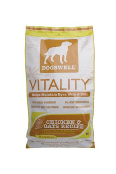 DOGSWELL: Vitality Chicken Oats Dry, 22.5 lb