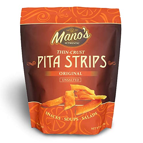 MANO'S AUTHENTIC: Pita Strips Original, 6.5 oz