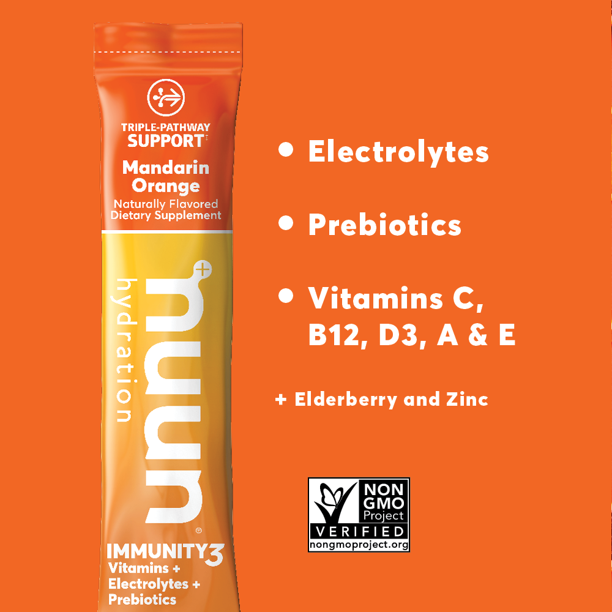 NUUN: Immunity 3 Pkt Orange, 8 pk