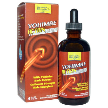 NATURAL BALANCE: Yohimbe Action For Men, 4 fo