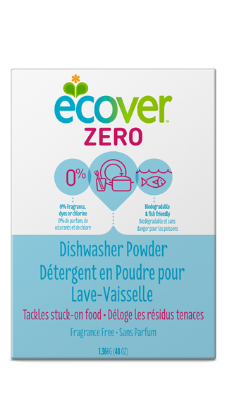 ECOVER: Zero Dishwasher Powder, 48 oz