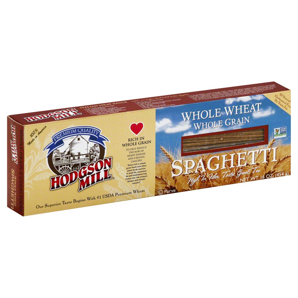 HODGSON MILL: Whole Wheat Spaghetti, 16 Oz