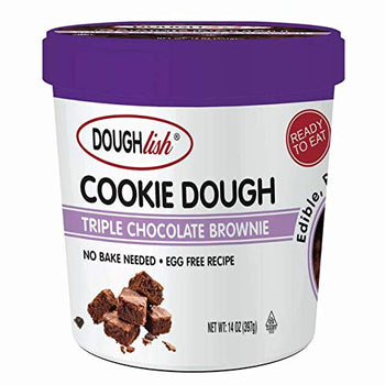 DOUGHLISH: Ss Ckie Dough Choc Brwni, 14 oz