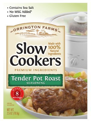 ORRINGTON FARMS: Ssnng Slwcookr Tender Pot Roast, 2.5 oz