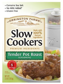 ORRINGTON FARMS: Ssnng Slwcookr Tender Pot Roast, 2.5 oz