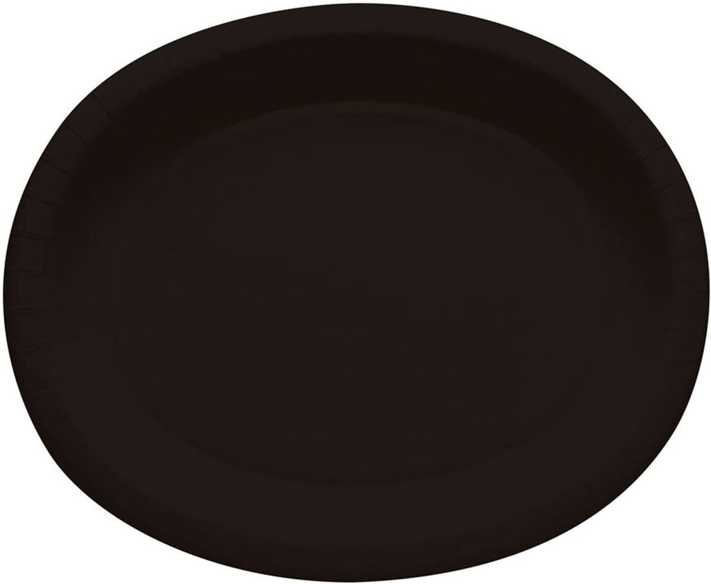 CREATIVE CONVERTING: Plate Black Velvet, 24 ea