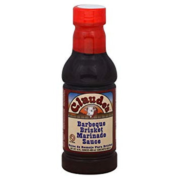 CLAUDES: Marinade Liquid Smoke Brisket BBQ, 16 oz