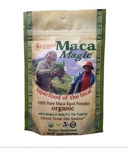 HERBS AMERICA: Herbs America Maca Magic Organic Maca Powder, 3.5 oz