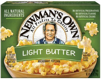 NEWMANS OWN: Popcorn Microwave Light Butter, 10.5 oz