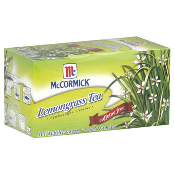 MC CORMICK: Lemongrass Mex Tea, 25 bg