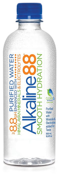 ALKALINE88: Water Alkaline 8.8Ph 500Ml, 16.9 oz