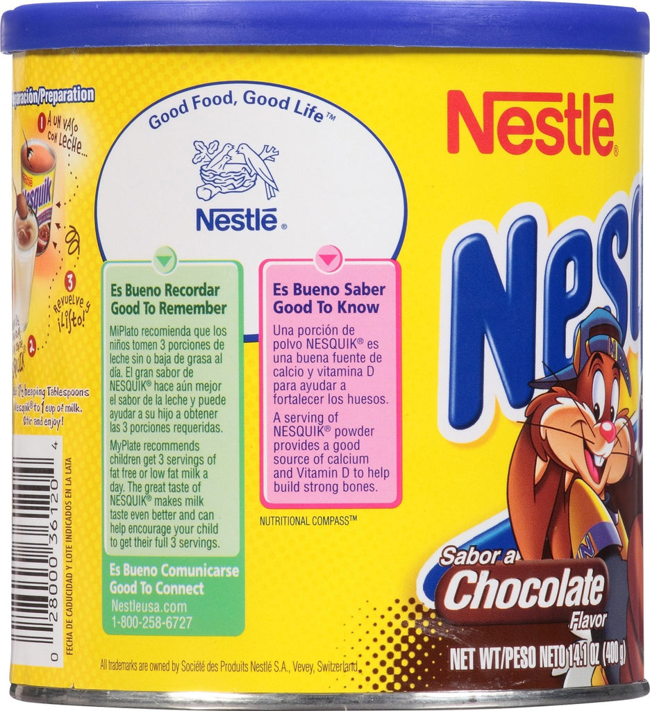 NESQUIK: Drink Mix Chocolate, 14.1 oz