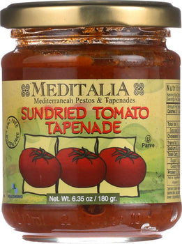 MEDITALIA: Sundried Tomato Tapenade, 6.35 oz