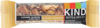 KIND: Nuts and Spices Caramel Almond and Sea Salt Bar, 1.4 oz