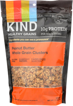 KIND: Healthy Grains Peanut Butter Whole Grain Clusters, 11 oz