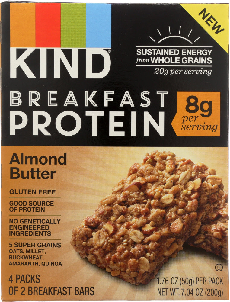 KIND: Almond Protein Bar 4-1.76oz, 7.04 oz