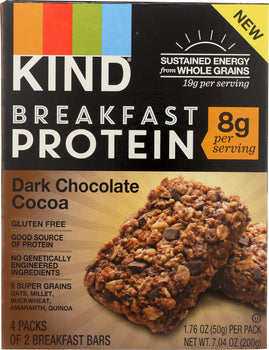 KIND: Dark Chocolate Protein Bar 4-1.76 oz, 7.04 oz