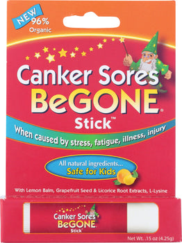 BEGONE: Canker Sores Begone Stick, 0.15 oz