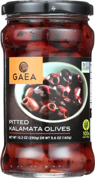 GAEA: Pitted Kalamata Olives, 5.6 oz