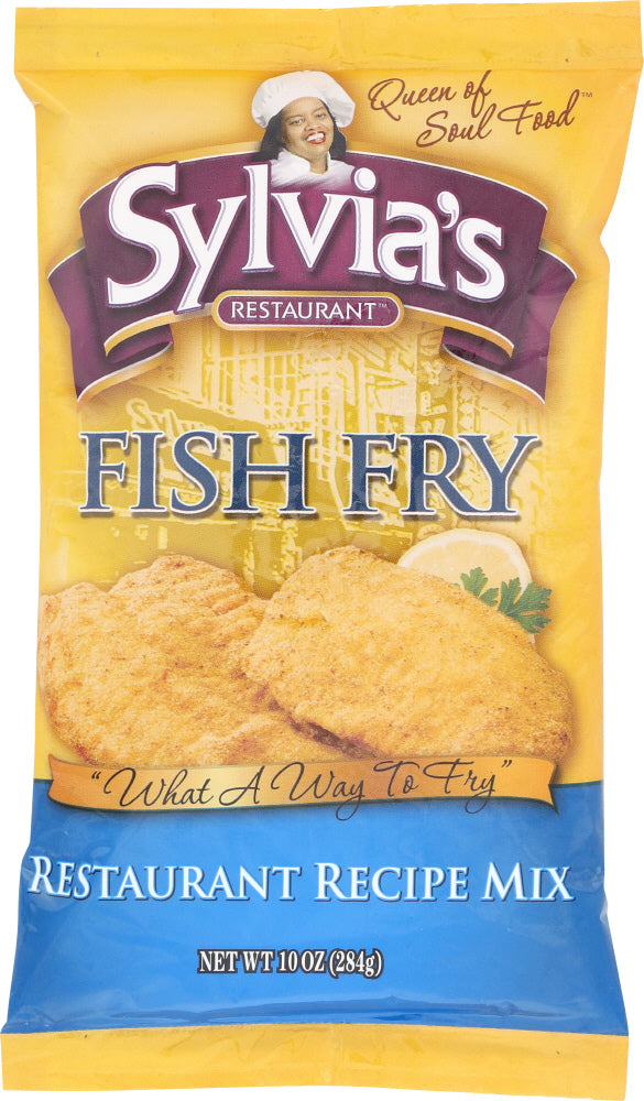 SYLVIAS: Fish Fry Mix, 10 oz