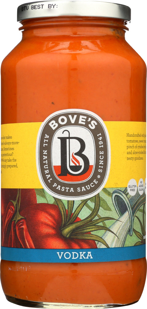 BOVES OF VERMONT: Sauce Pasta Vodka, 24 oz