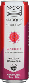 MARQUIS: Super Berry Energy Drink, 12 oz