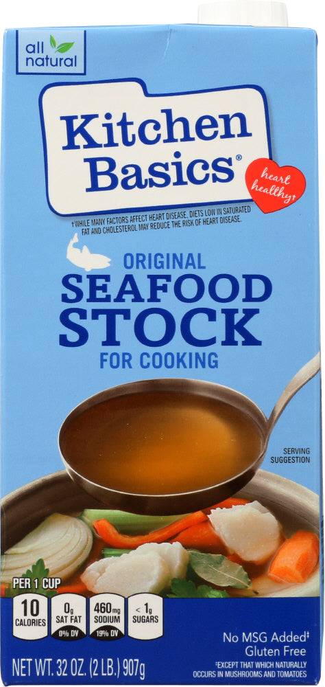 KITCHEN BASICS: Original Seafood Cooking Stock, 32 Oz