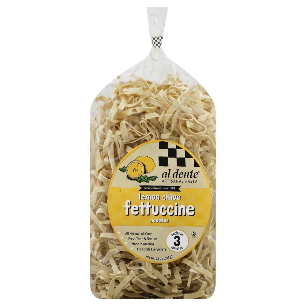 AL DENTE: Pasta Fttccne Lc Lmn Pepper, 10 oz