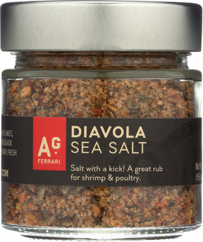 AG FERRARI: Diavola Seasoning Salt, 6 oz