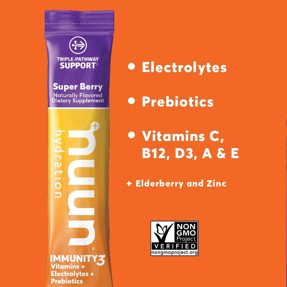 NUUN: Immunity 3 Pkt Berry, 8 pk